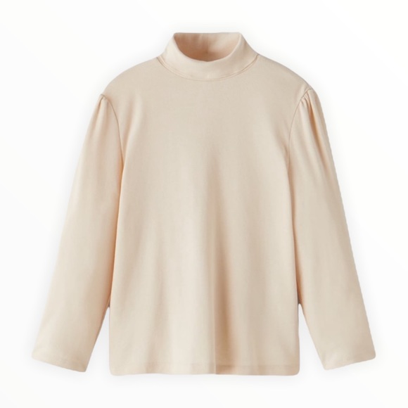 Zara Other - Zara Basic Mock Neck Tee NWT ~ Size 14
